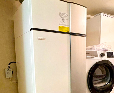 Vanhan Fighter 310 poistoilmalämpöpumpun vaihto uuteen F372:een