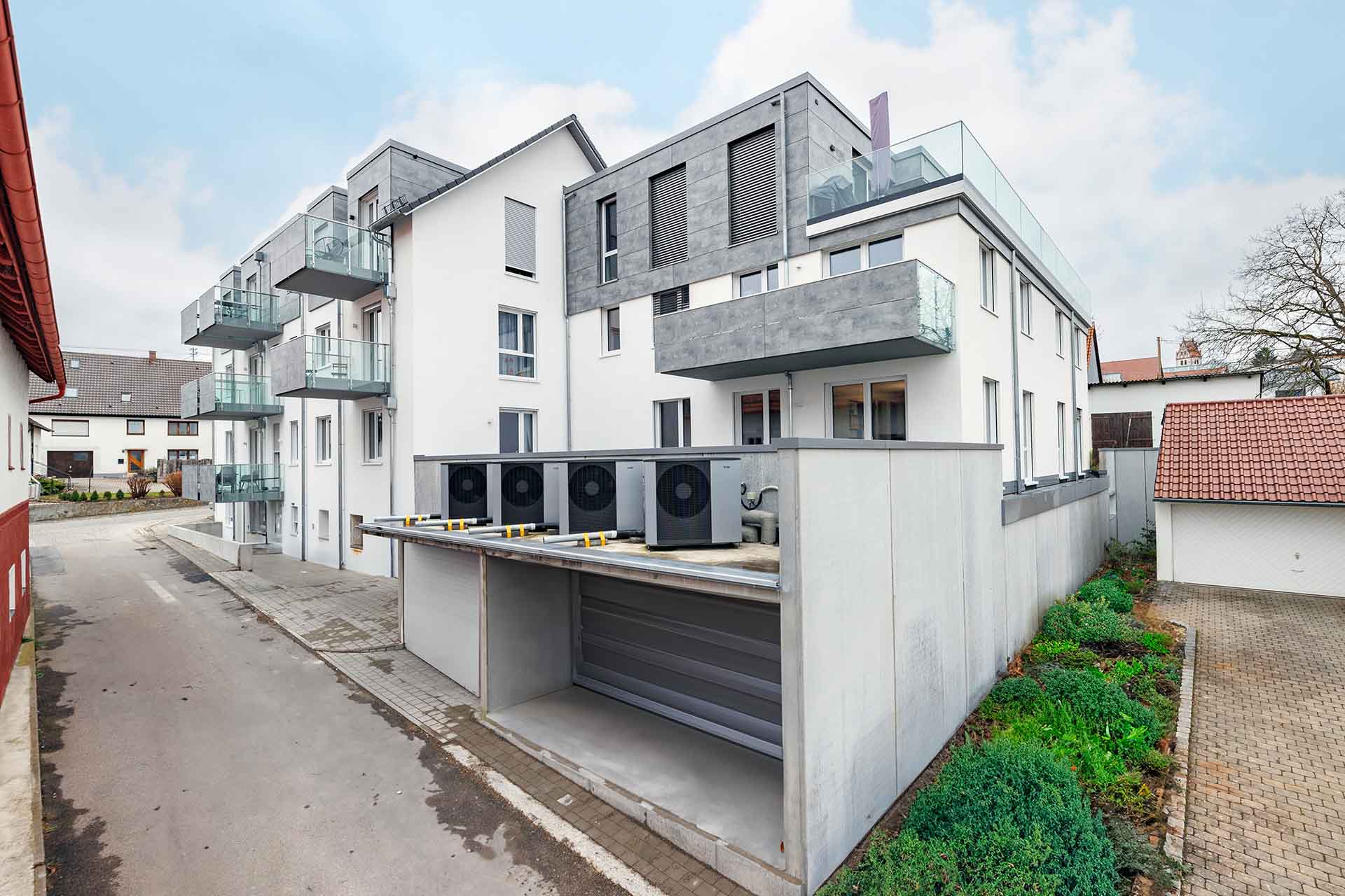 NIBE Referenz: Mehrfamilienhaus Burgrieden