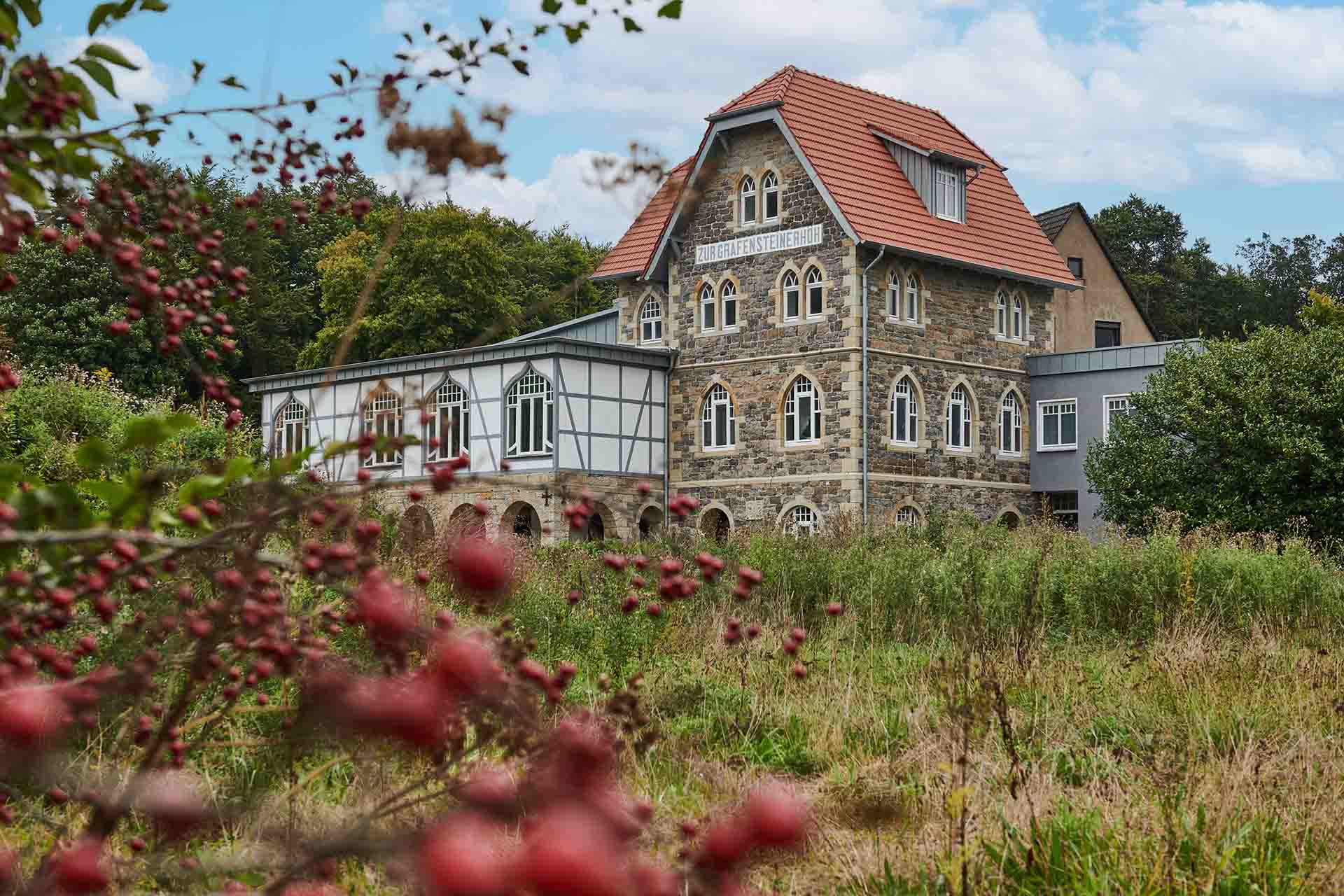 Traditionsreiches Gebäude "Zur Grafensteinerhöh"