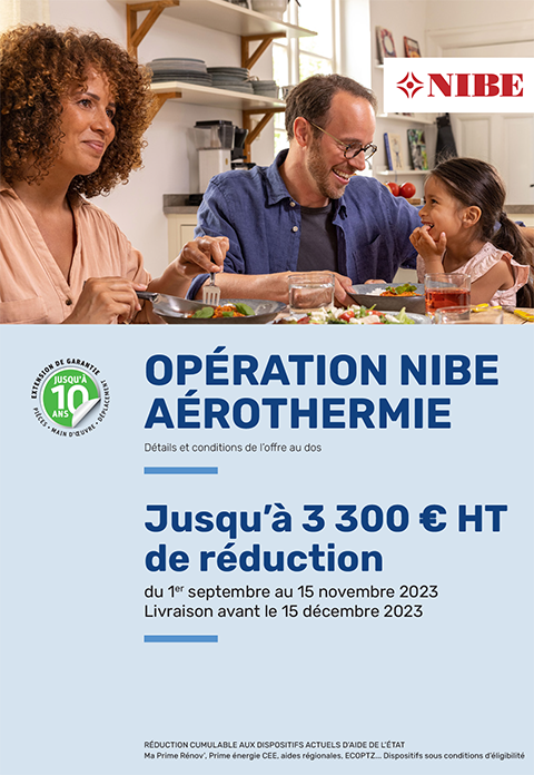 Offre NIBE Aérothermie