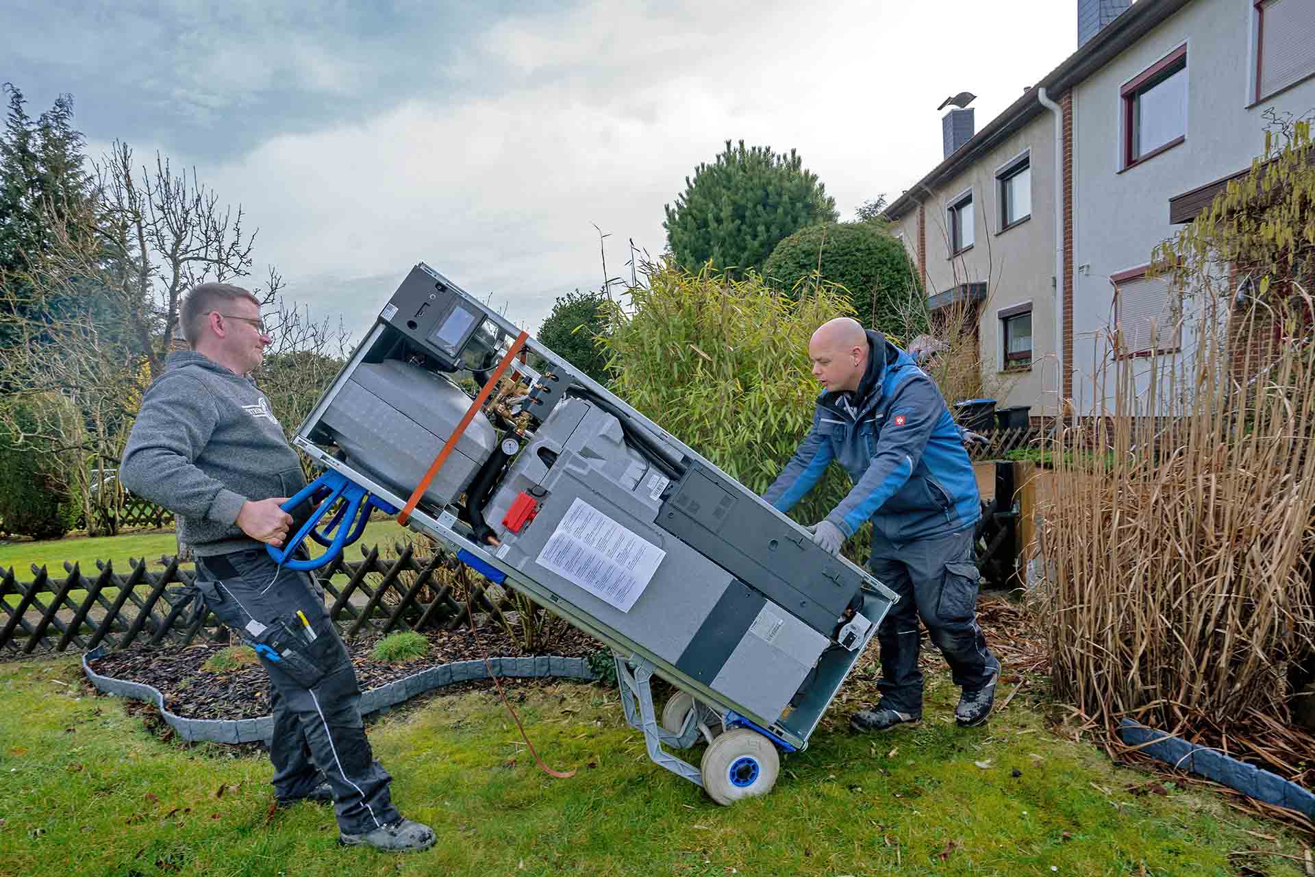 Anlieferung der Inneneinheit