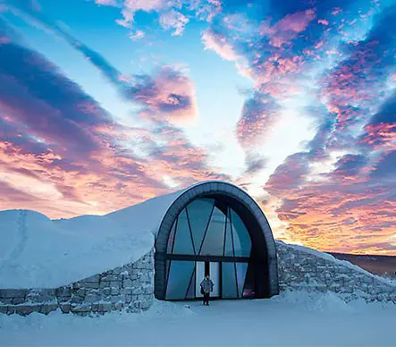 NIBE (and the sun) cool ICEHOTEL 365