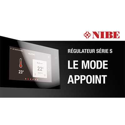 Vidéo d'assistance NIBE Activer le mode appoint sur le régulateur LEON