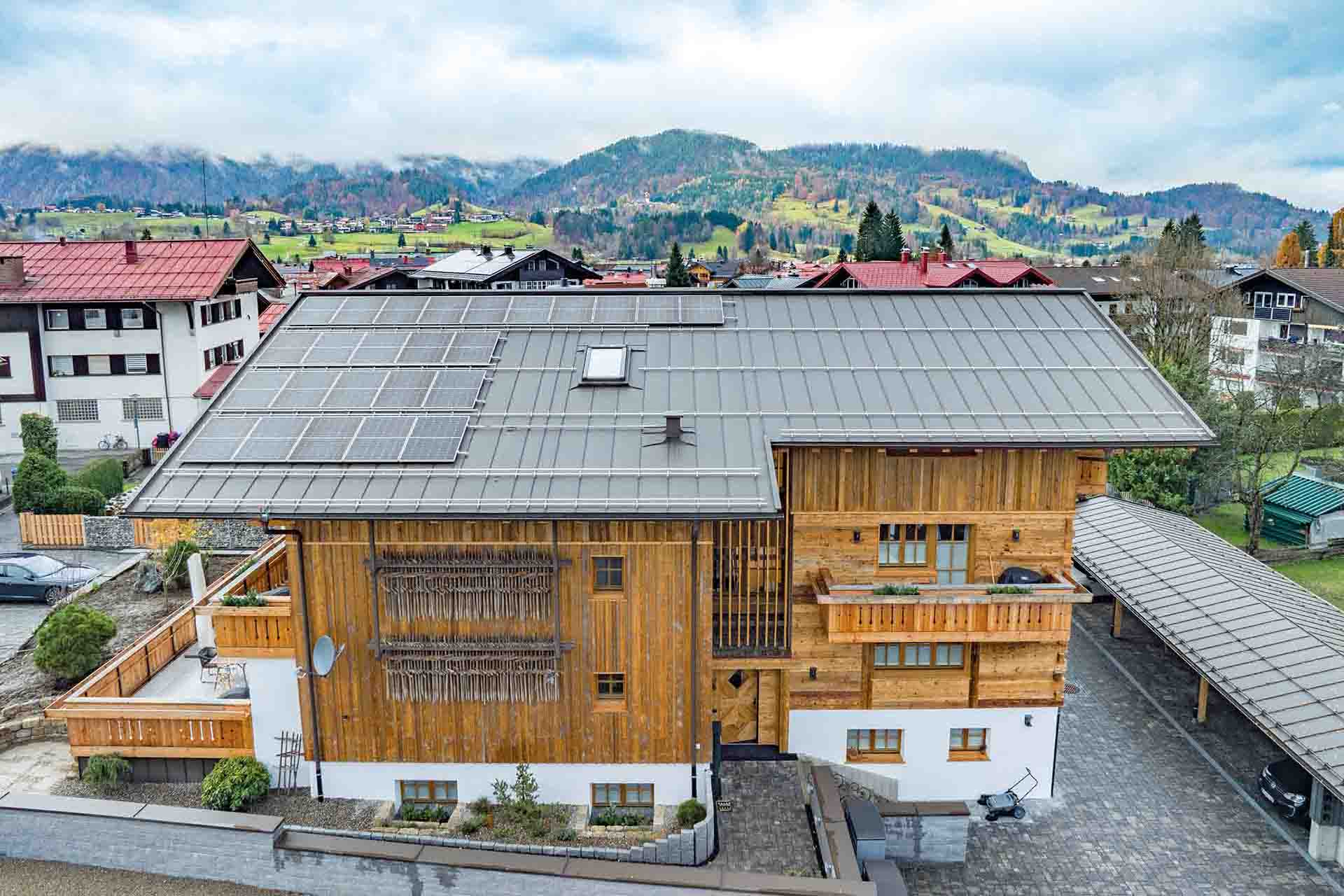 NIBE Referenz Landhaus Wiederkehr mit PV
