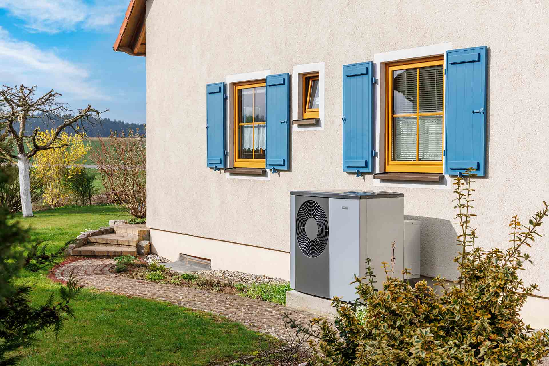 Luft/Wasser-Wärmepumpe von Frickingers